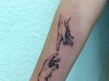 Tattoo Hände Unterarm Permanent Art